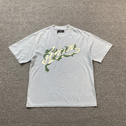 Amiri Filigree Tee Blue