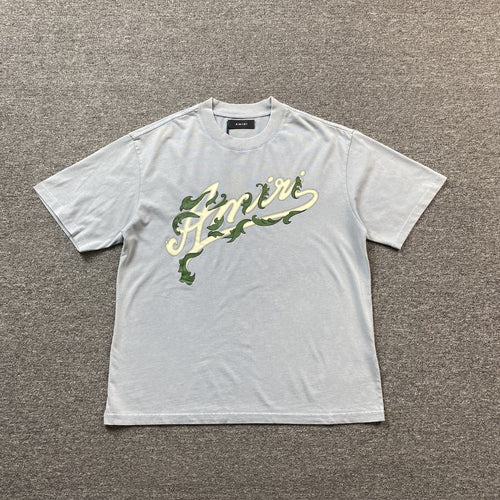 Amiri Filigree Tee Blue