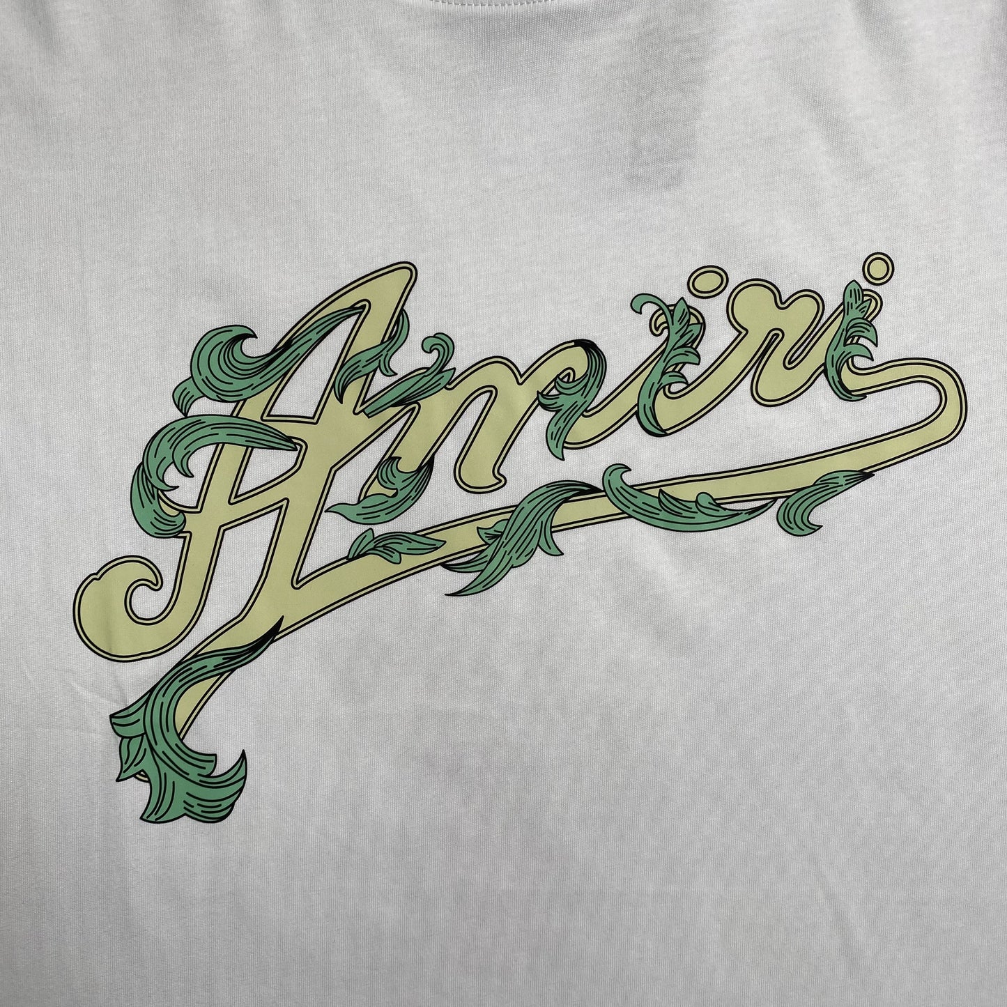 Amiri Filigree Tee White
