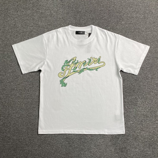 Amiri Filigree Tee White