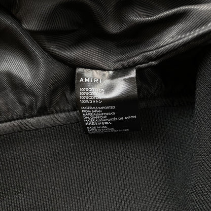 Amiri Lion Varsity Jacket Black