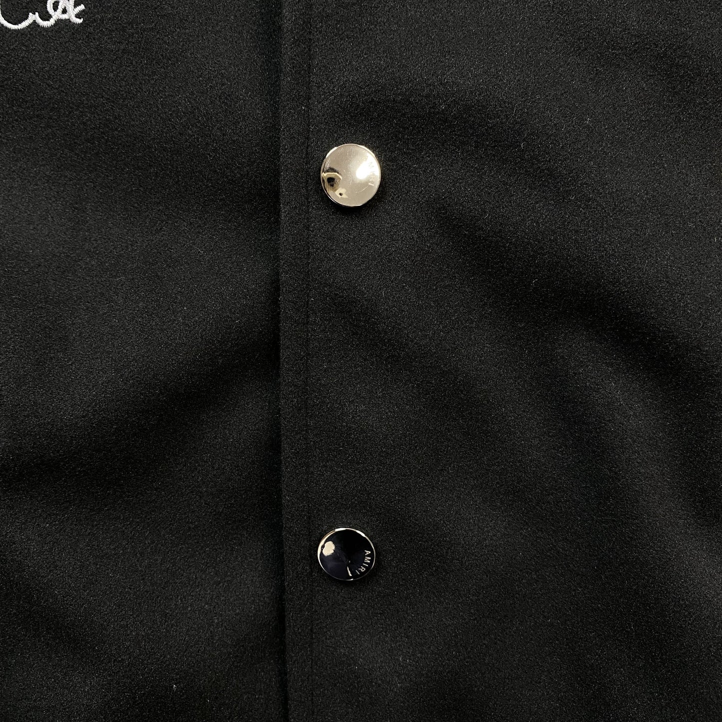 Amiri Lion Varsity Jacket Black