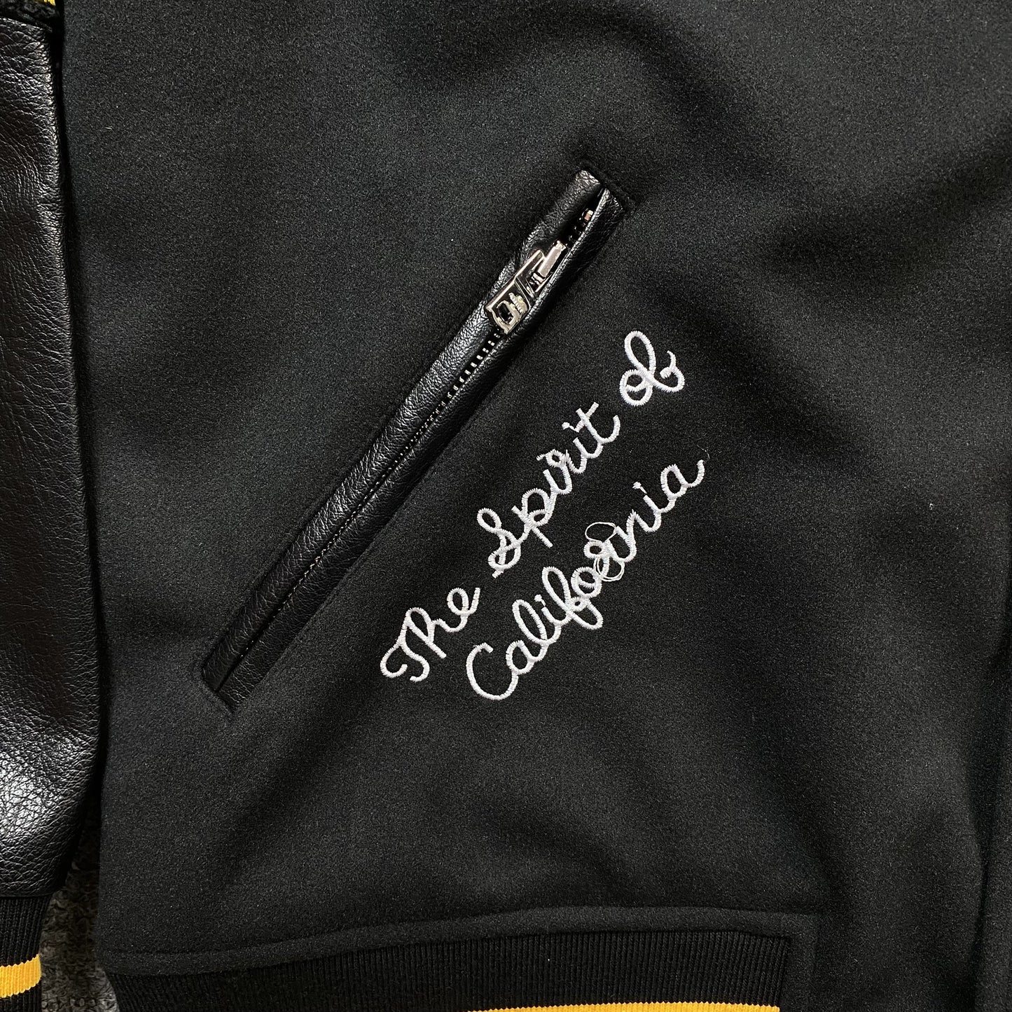 Amiri Lion Varsity Jacket Black