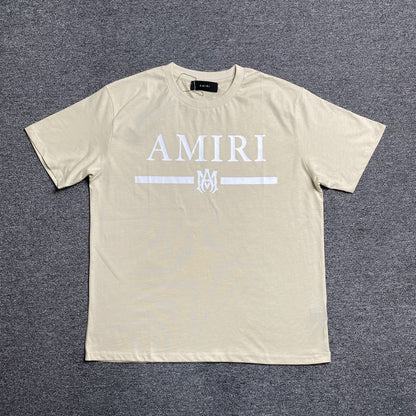 Amiri Ma Bar Logo Tee Beige