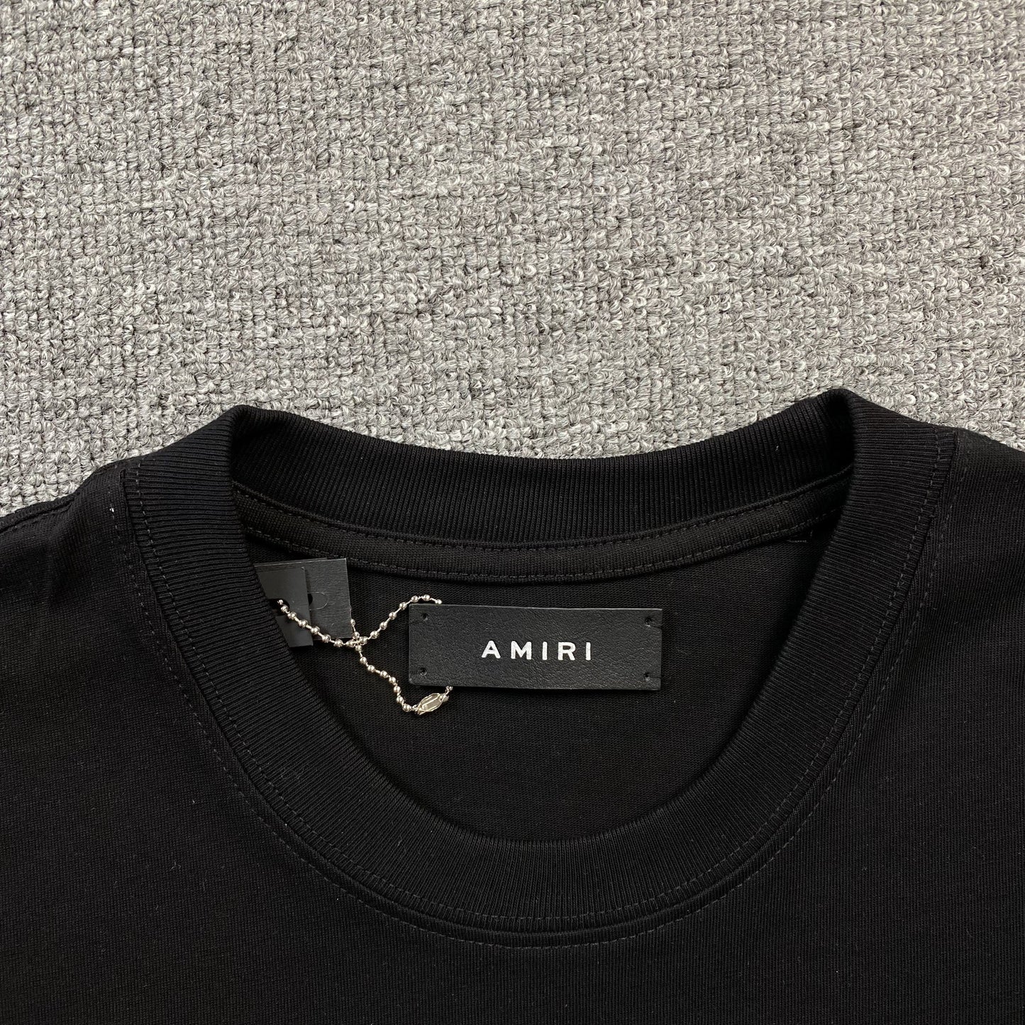 Amiri Ma Bar Logo Tee Black