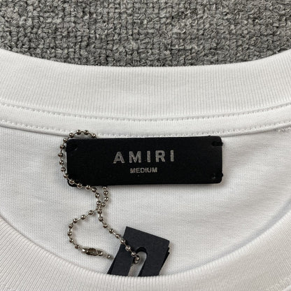 Amiri Ma Bar Logo Tee White