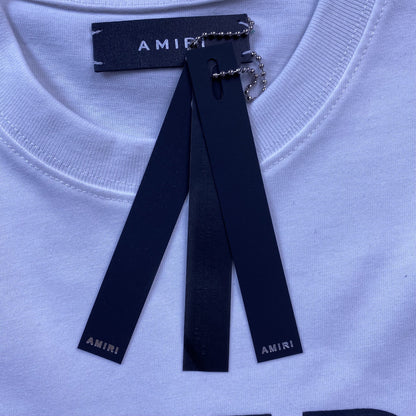 Amiri Ma Bar Logo Tee White