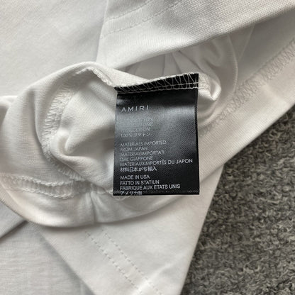Amiri Ma Bar Logo Tee White
