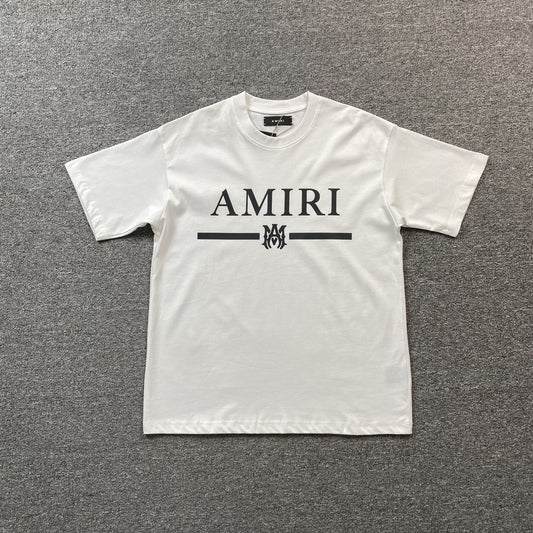 Amiri Ma Bar Logo Tee White