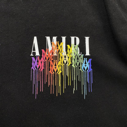 Amiri Ma Drip Collage Tee Black