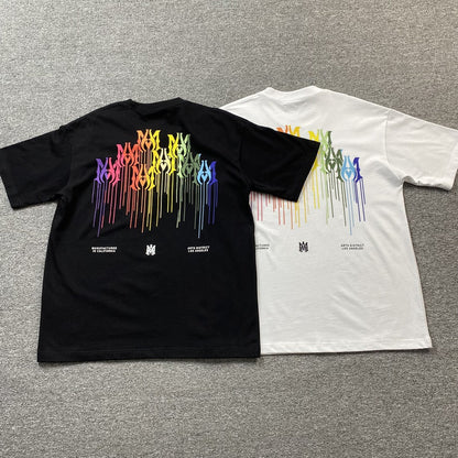 Amiri Ma Drip Collage Tee Black