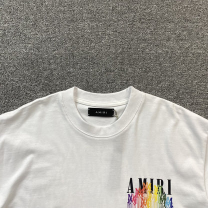 Amiri Ma Drip Collage Tee White