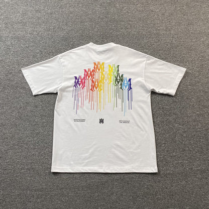 Amiri Ma Drip Collage Tee White
