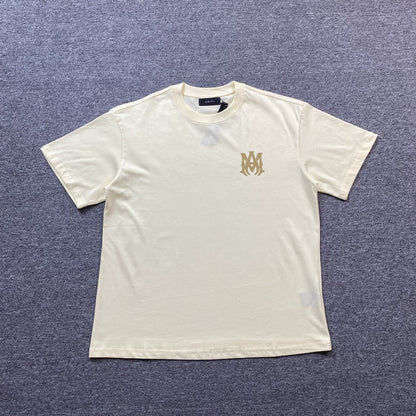 Amiri Ma Logo Tee Beige