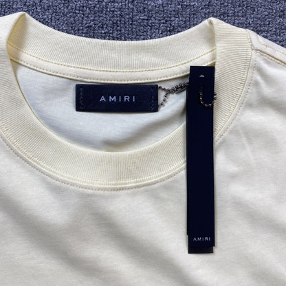 Amiri Ma Logo Tee Beige