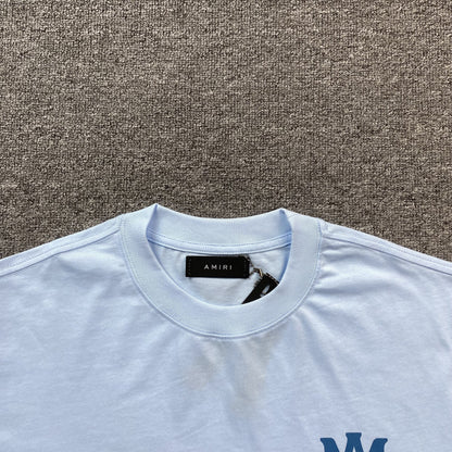 Amiri Ma Logo Tee Blue