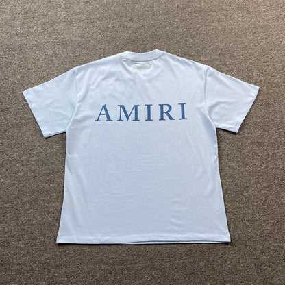 Amiri Ma Logo Tee Blue