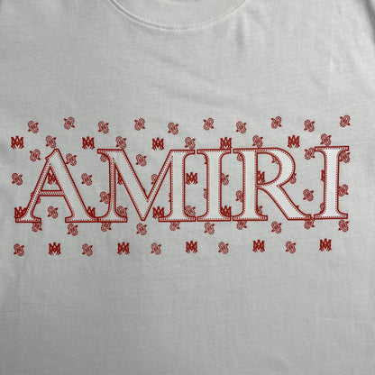 Amiri Ma Paisley Tee White
