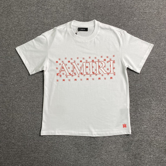 Amiri Ma Paisley Tee White