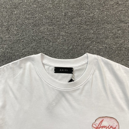 Amiri Paradise Airbrush Tee White
