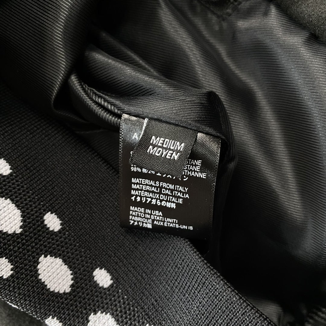 Amiri Premier Record Bomber Jacket Black