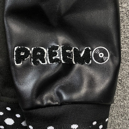 Amiri Premier Record Bomber Jacket Black