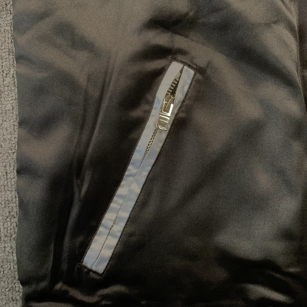 Amiri Souvenir Varsity Bomber Jacket Black