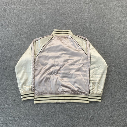Amiri Souvenir Varsity Bomber Jacket Sage