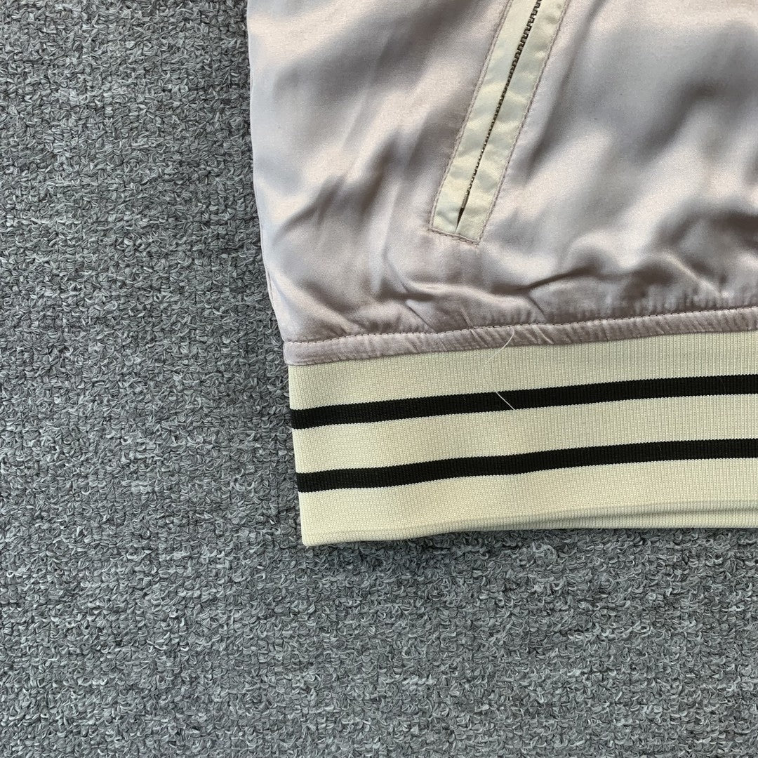Amiri Souvenir Varsity Bomber Jacket Sage
