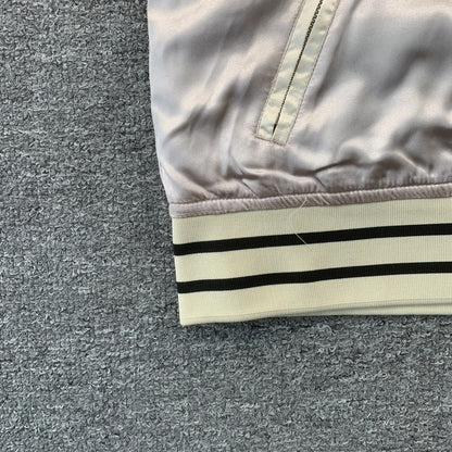 Amiri Souvenir Varsity Bomber Jacket Sage