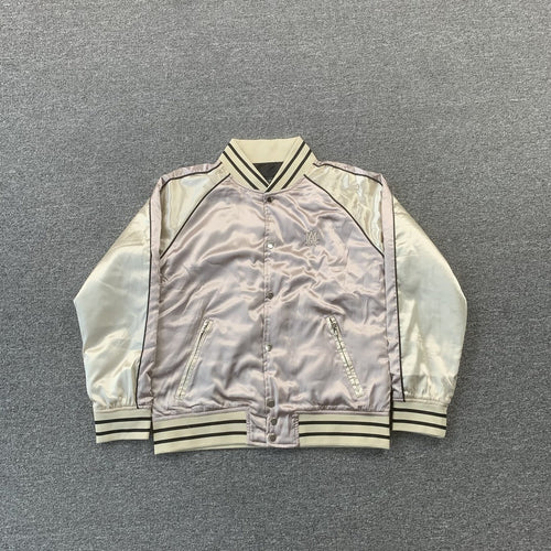 Amiri Souvenir Varsity Bomber Jacket Sage