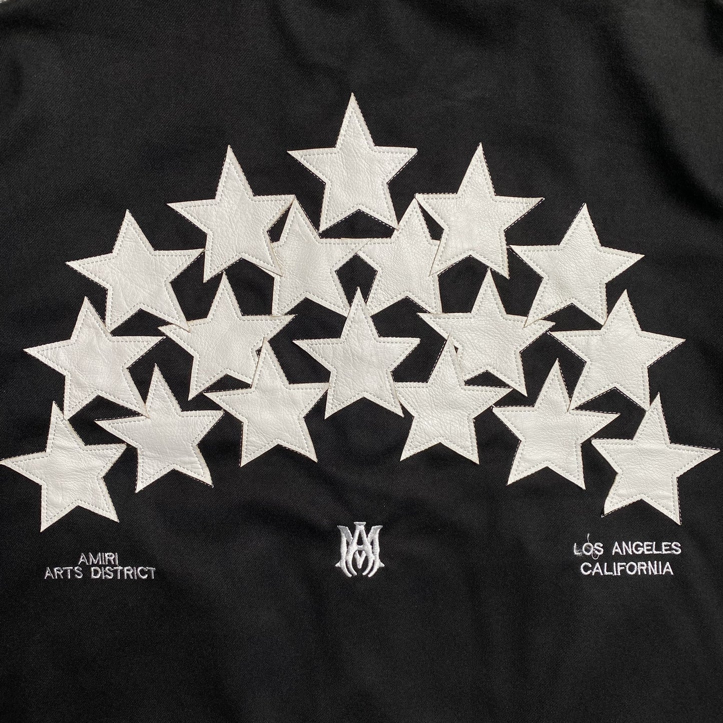 Amiri Stars Bomber Jacket Black