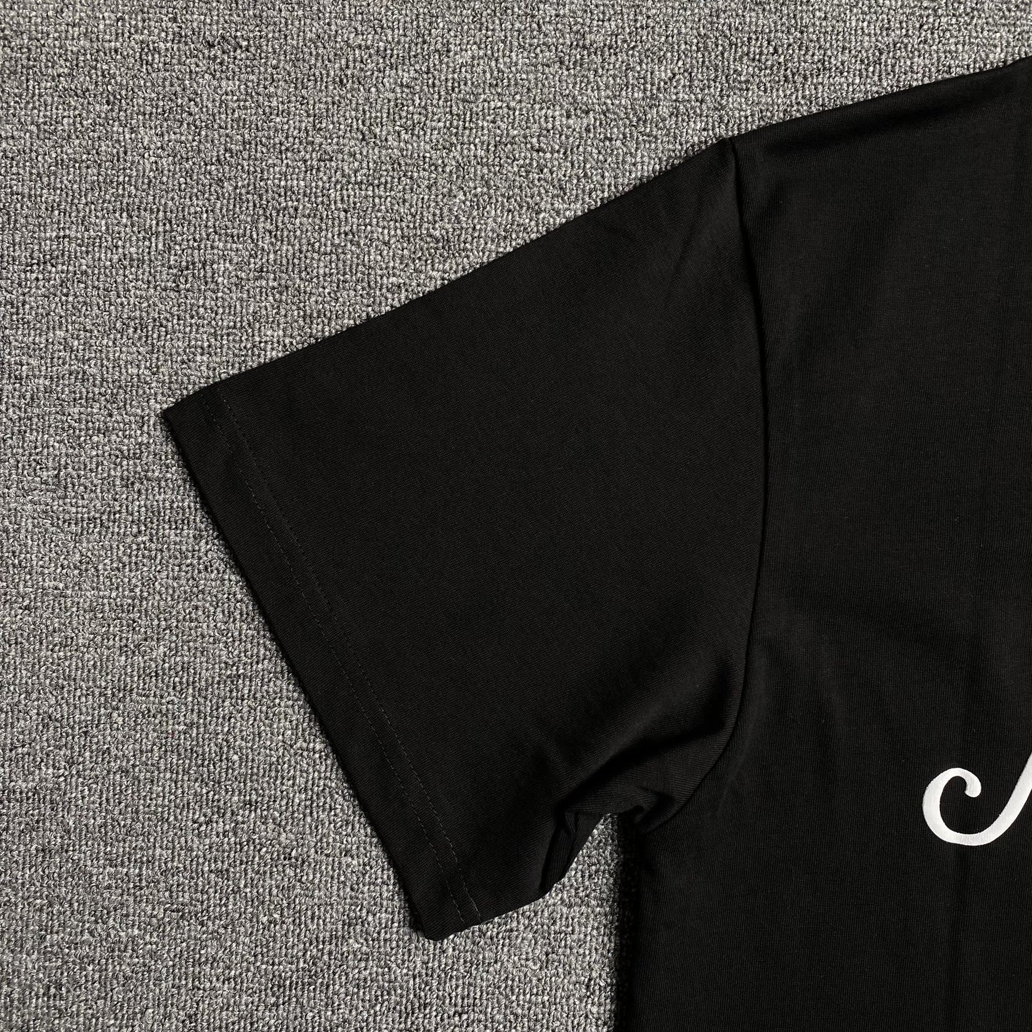 Amiri Theatre Flocked Tee Black