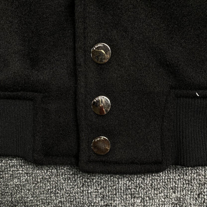 Amiri Varsity Bomber Jacket Black
