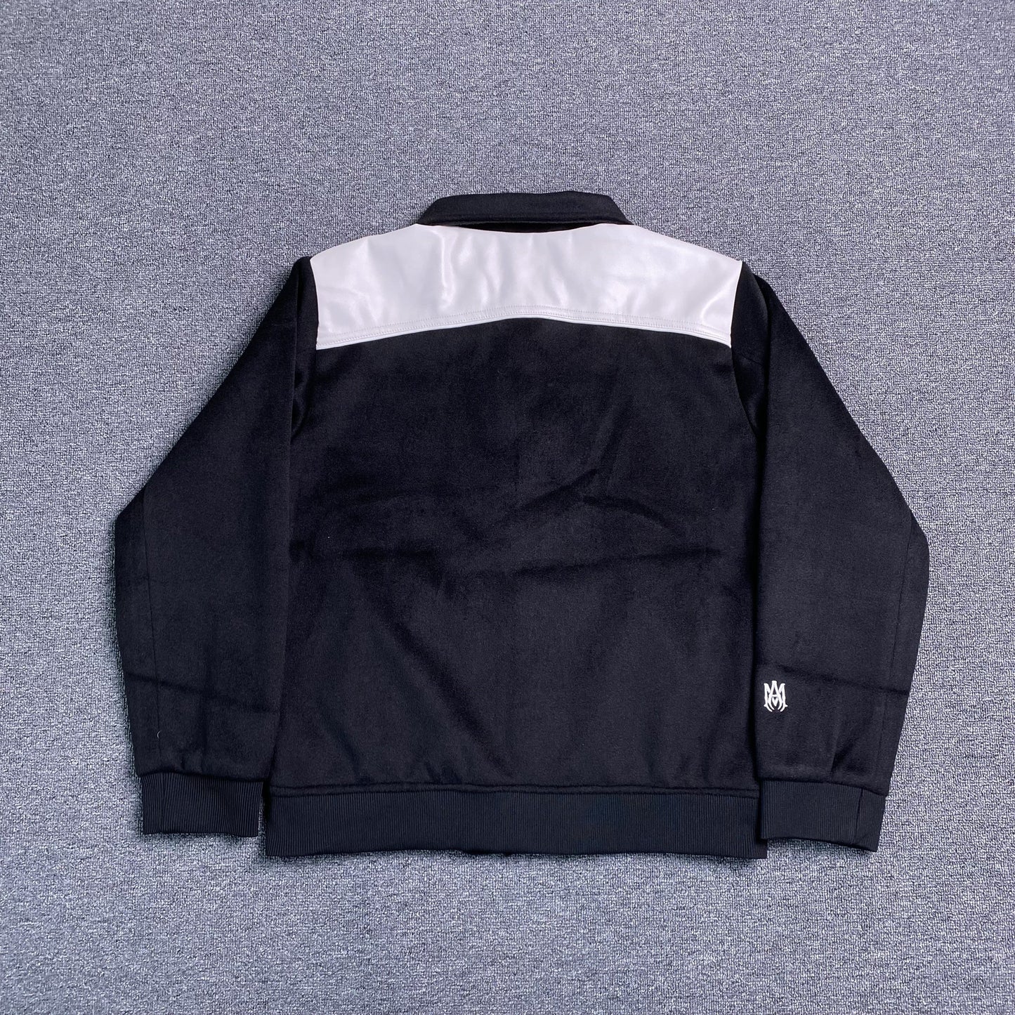 Amiri Varsity Bomber Jacket Black