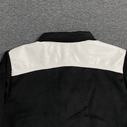 Amiri Varsity Bomber Jacket Black