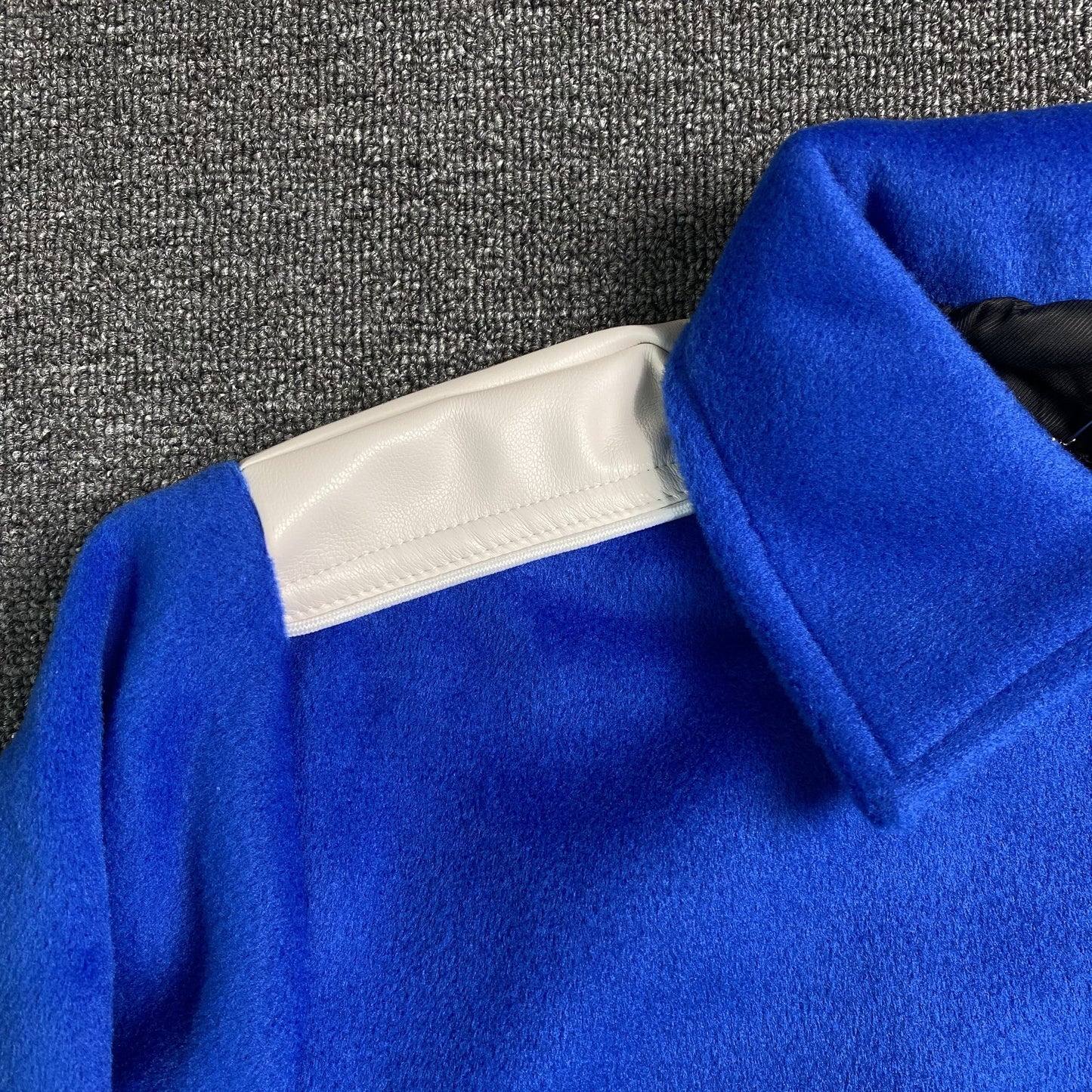 Amiri Varsity Bomber Jacket Blue