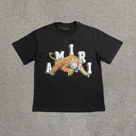 Amiri Vintage Tiger Tee Black