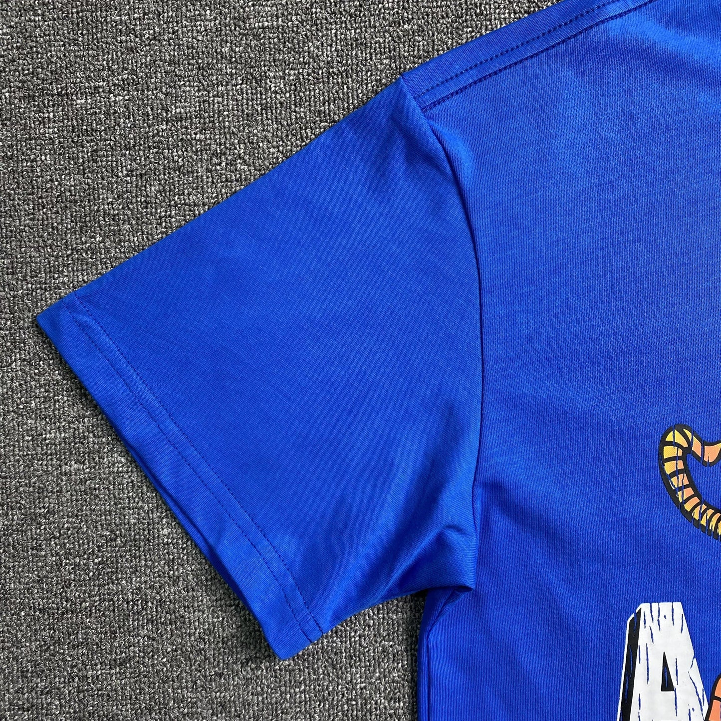 Amiri Vintage Tiger Tee Blue