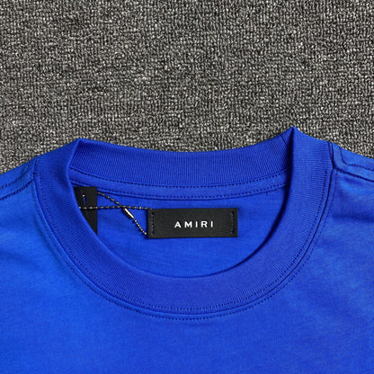 Amiri Vintage Tiger Tee Blue