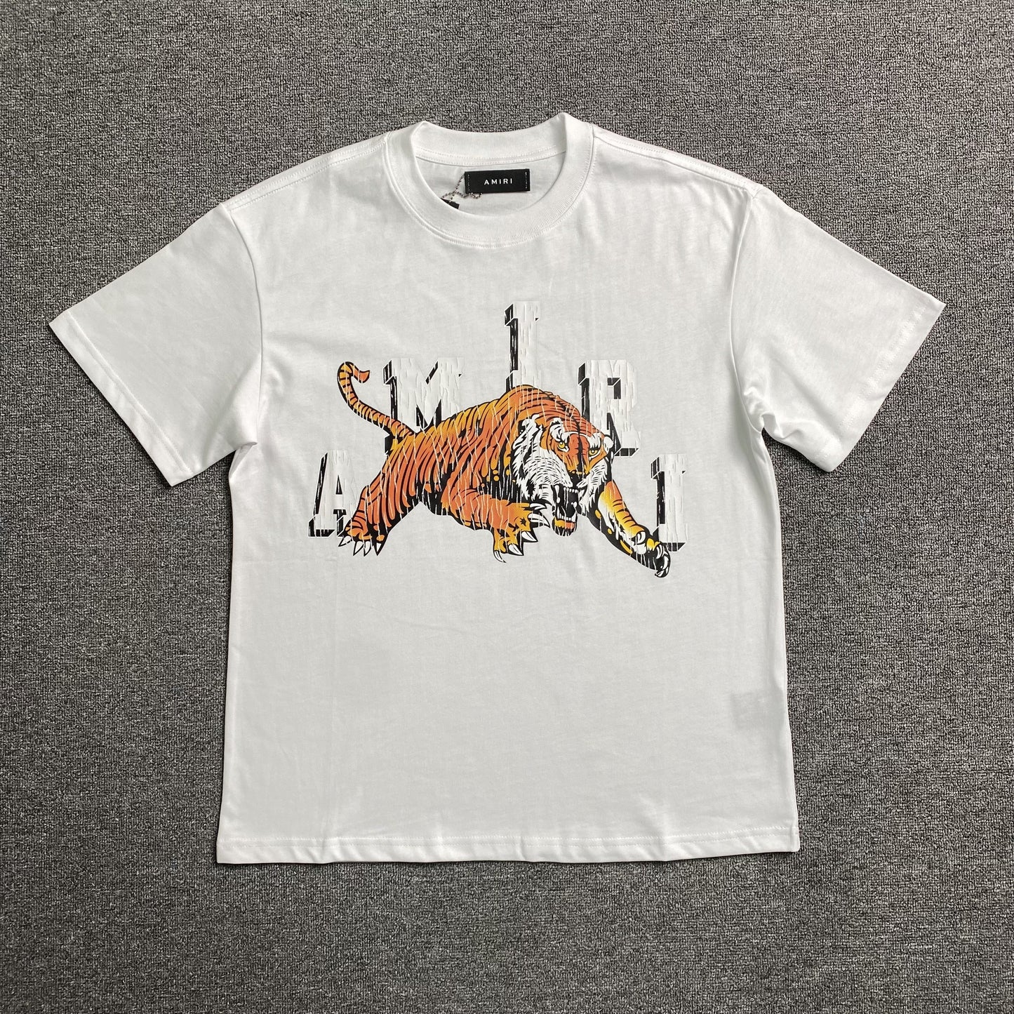 Amiri Vintage Tiger Tee White