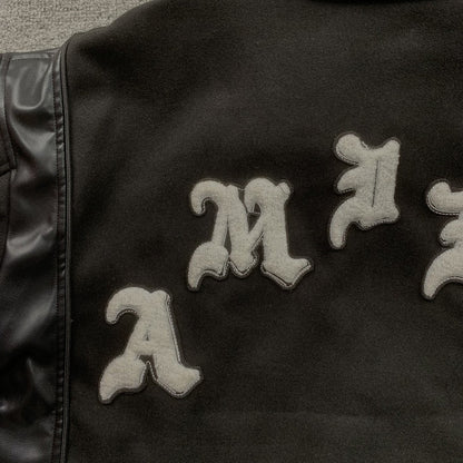 Amiri Wes Lang Bomber Jacket Black