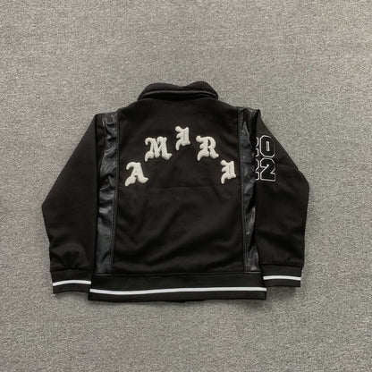 Amiri Wes Lang Bomber Jacket Black