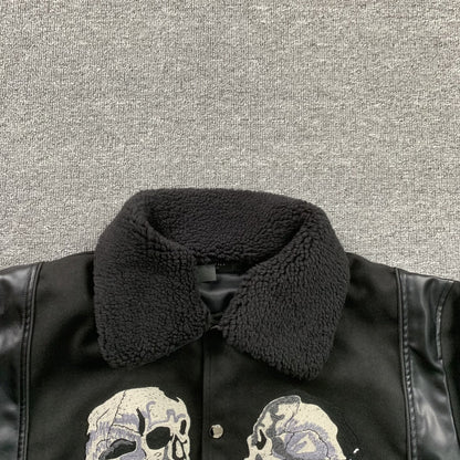 Amiri Wes Lang Bomber Jacket Black