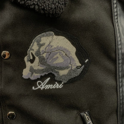 Amiri Wes Lang Bomber Jacket Black