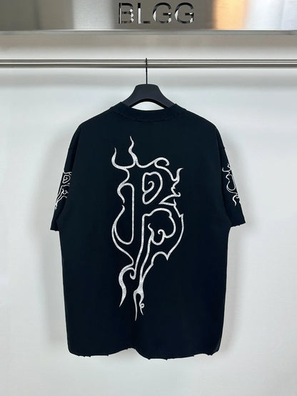 BALENCIAGA DARKWAVE T-SHIRT BLACK