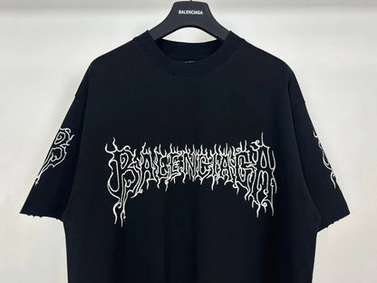 BALENCIAGA DARKWAVE T-SHIRT BLACK