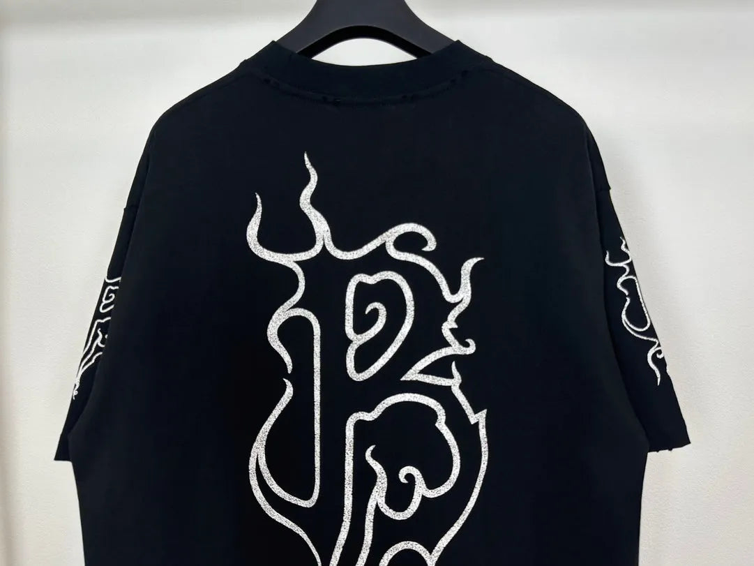 BALENCIAGA DARKWAVE T-SHIRT BLACK