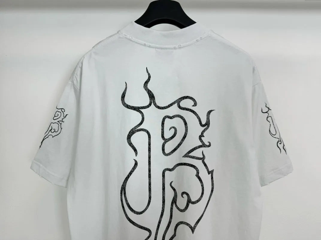 BALENCIAGA DARKWAVE T-SHIRT WHITE