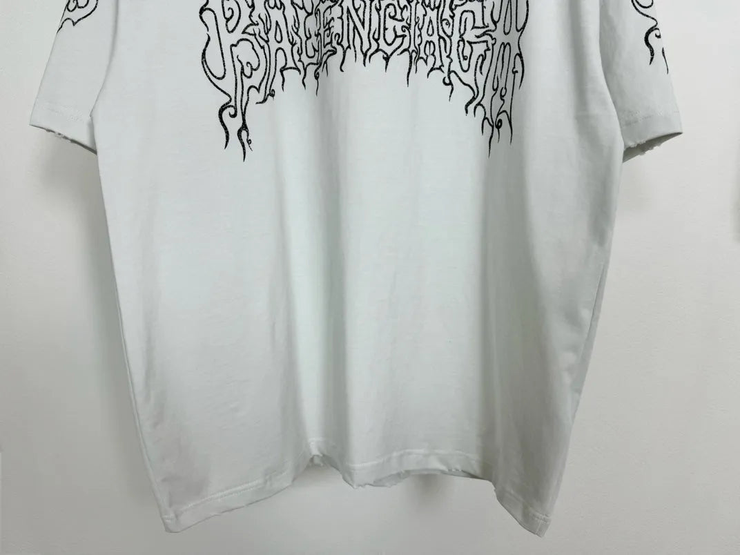 BALENCIAGA DARKWAVE T-SHIRT WHITE